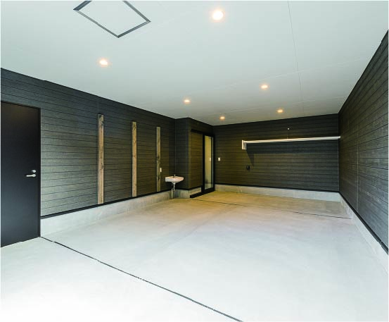 愛知県長久手市のガレージハウス  FOREST VILLA （フォレスト・ヴィラ）カスタマイズ可能な部屋