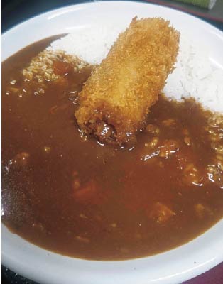 煮込みカツカレー