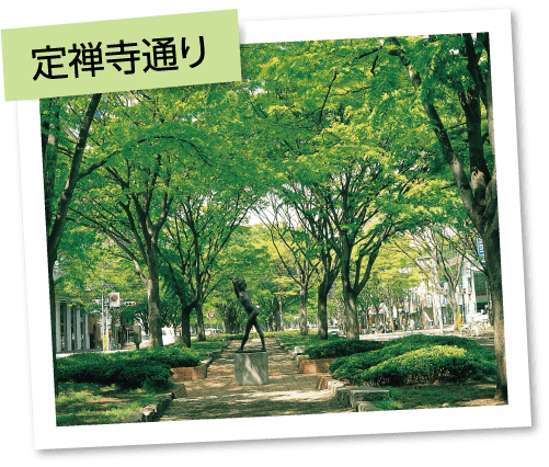 定禅寺通り