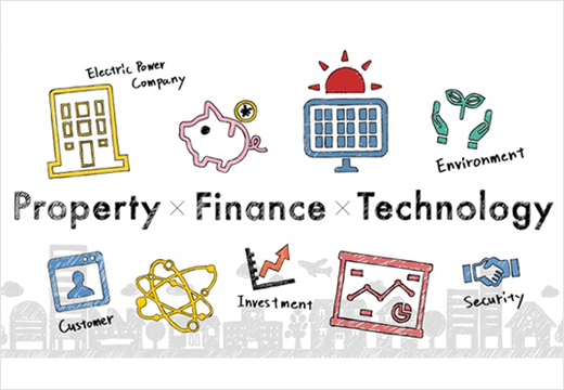 Property × Finance × Technology　＝　PropTech